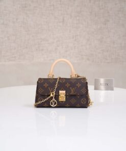 LV NANO MADELEINE - BROWN - MONOGRAM CANVAS - GOLD