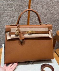 HERMES KELLY – 32 – GOLD – EPSOM – GHW