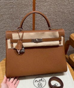 HERMES KELLY – 32 – GOLD – SWIFT – PHW