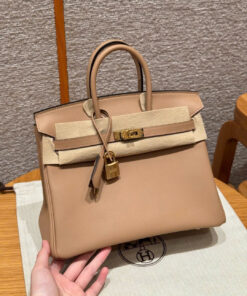 HERMES BIRKIN – 25 – CHAI – SWIFT – GHW
