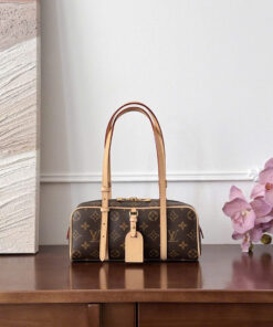 LV HANG ON - BROWN - MONOGRAM CANVAS - GOLD